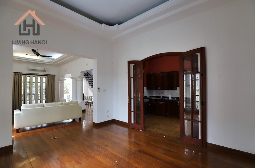Swimming pool villa with garden for rent in To Ngoc Van, Tay Ho, Hanoi Swimming pool villa with garden for rent in To Ngoc Van, Tay Ho, Hanoi