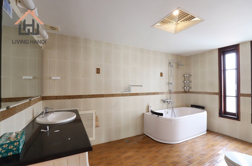 Swimming pool villa with garden for rent in To Ngoc Van, Tay Ho, Hanoi Swimming pool villa with garden for rent in To Ngoc Van, Tay Ho, Hanoi