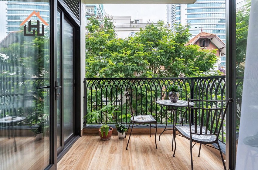 Modern 1-Bedroom Apartment with Balcony in Ba Dinh, Hanoi