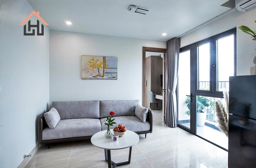 Fully furnished 1 bedroom serviced apartment for rent in Ba Dinh