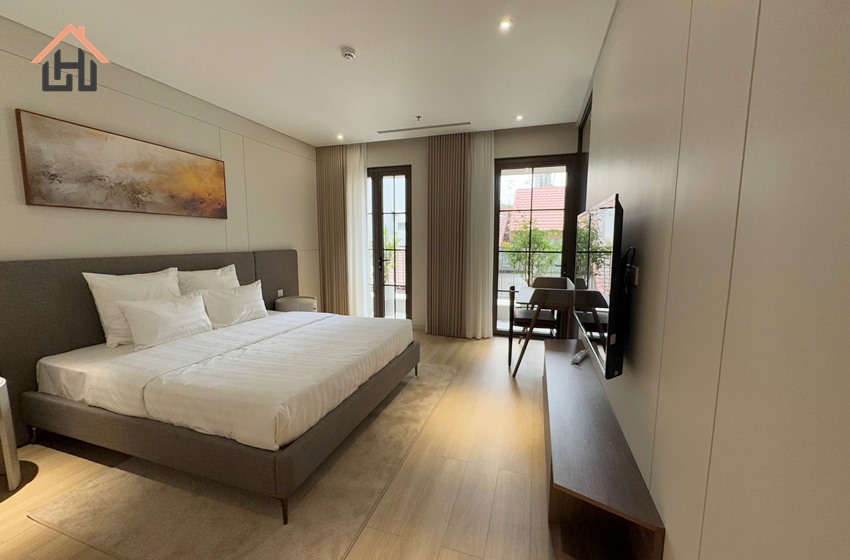 Brand-new apartment with 𝐅𝐔𝐋𝐋𝐘 𝐅𝐔𝐑𝐍𝐈𝐒𝐇𝐄𝐃 in Hai Ba Trung Hanoi