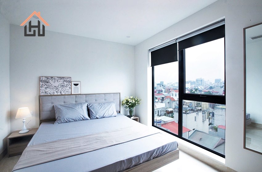 Fully furnished 1 bedroom serviced apartment for rent in Ba Dinh