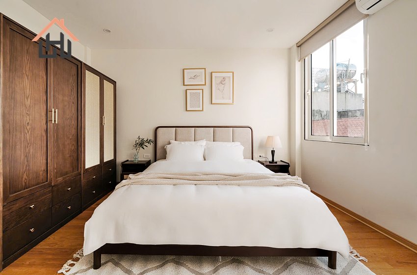 Beautiful 1 bedroom serviced apartment for rent in Hai Ba Trung area, Hanoi