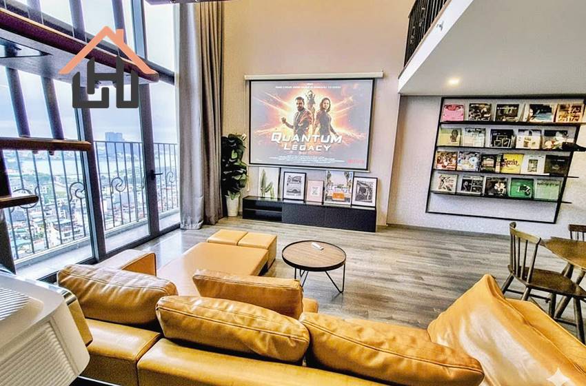 Spacious apartment for rent in Penstudio, Tay Ho, Hanoi.