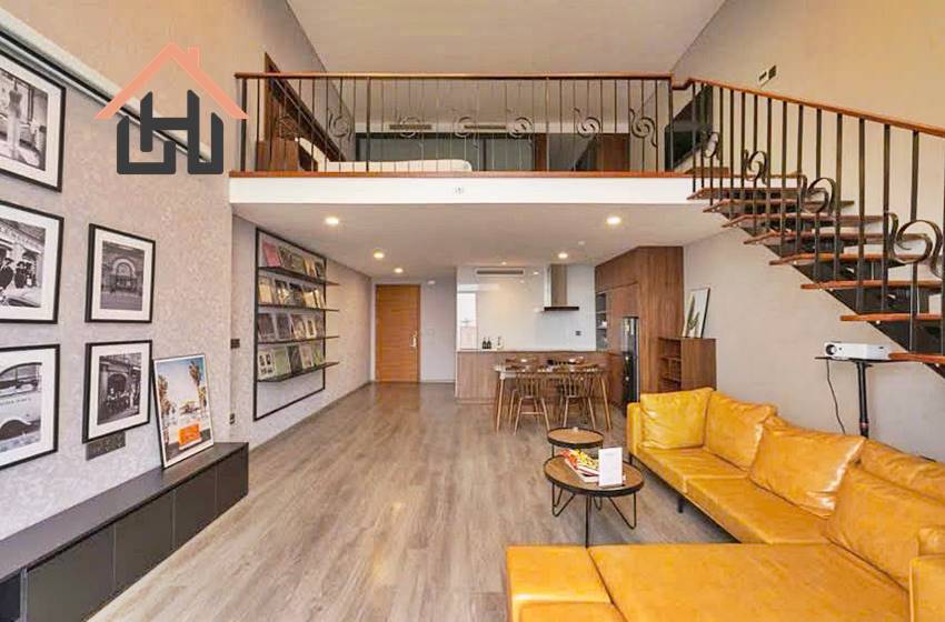 Spacious apartment for rent in Penstudio, Tay Ho, Hanoi.
