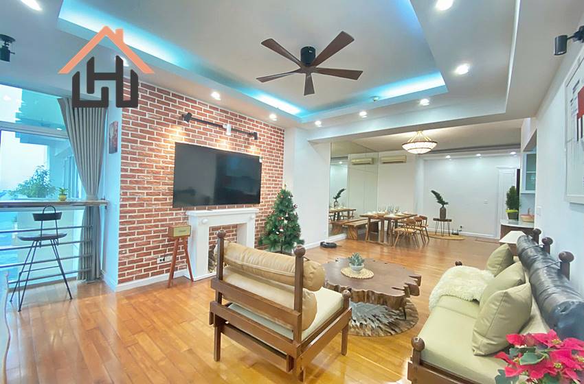 Newly renovated apartment for rent in Ciputra, Tay Ho