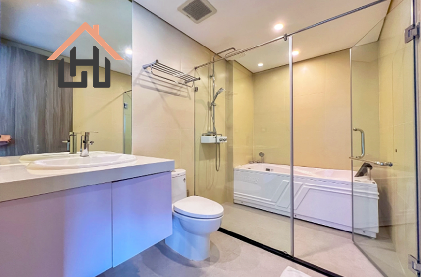 Bright 1-Bedroom Apartment with Long Balcony in Central Tay Ho