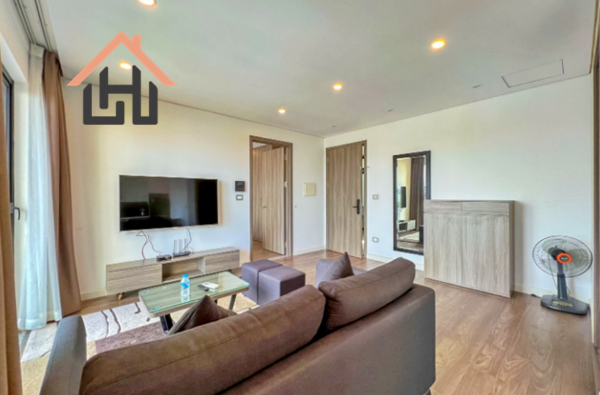 Bright 1-Bedroom Apartment with Long Balcony in Central Tay Ho