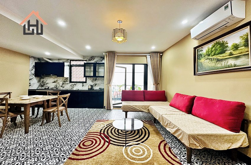 New 2 bedroom apartment for rent in Tay Ho, Hanoi
