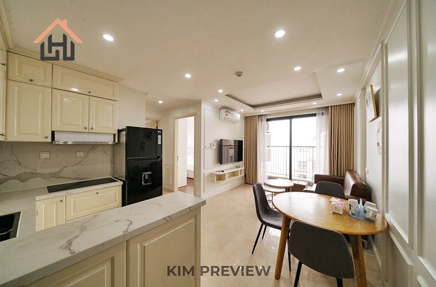 Nice 2 bedrooms condominium for rent in D’Capitale, Hanoi