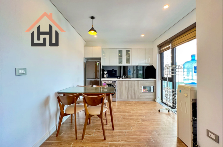 Bright 1-Bedroom Apartment with Long Balcony in Central Tay Ho