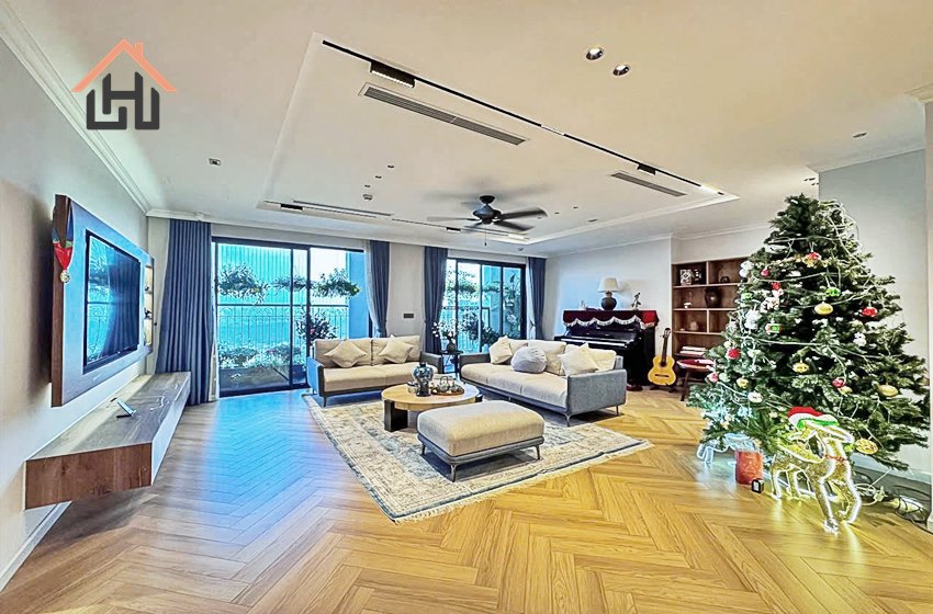 Spacious 4 bedroom condominium for rent in Sunshine Riverside, Tay Ho, Hanoi