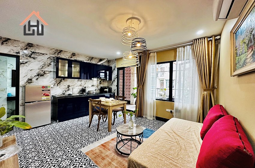 Nice 1 bedroom apartment for rent in Tay Ho, Hanoi