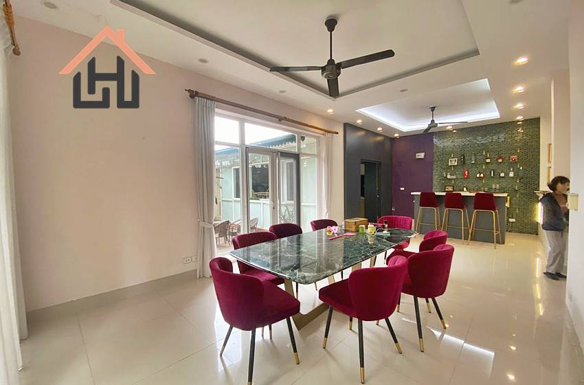 Bright house with 5 bedrooms  for rent in Ciputra, Hanoi