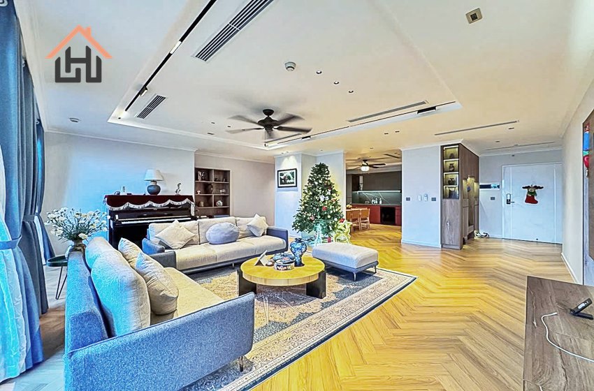 Spacious 4 bedroom condominium for rent in Sunshine Riverside, Tay Ho, Hanoi