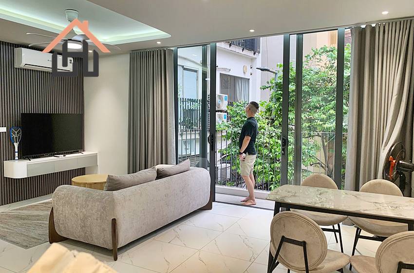 Brand new 1 bedroom apartment for rent in Tay Ho, Hanoi