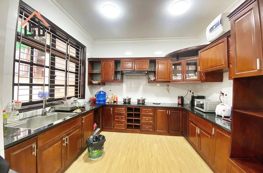 Furnished four bedroom villa for rent in Ciputra, Tay Ho, Hanoi