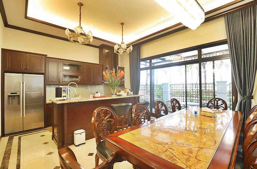 Luxury villa with 5 bedrooms for rent in Starlake, Hanoi