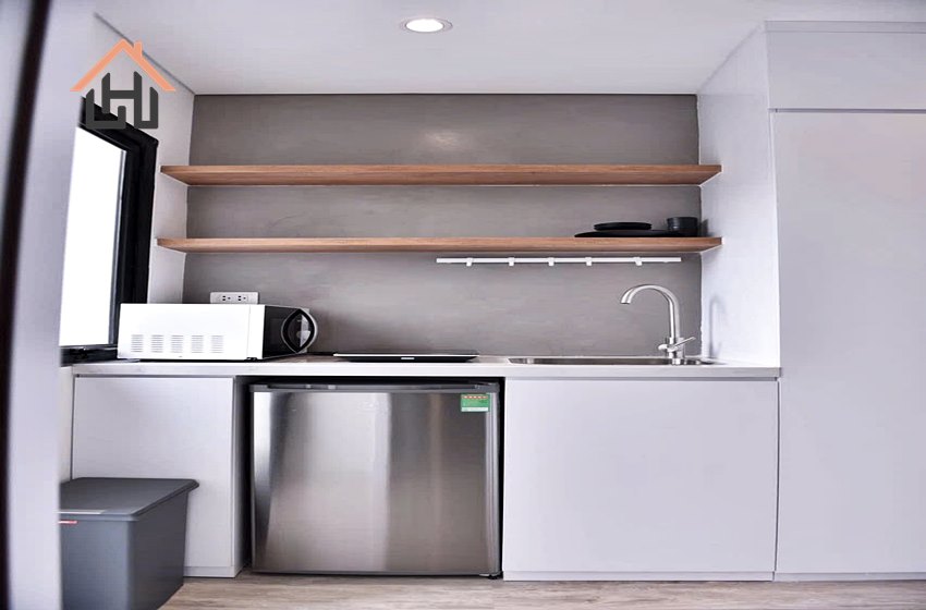 Bright studio apartment for rent in Tay Ho, Hanoi