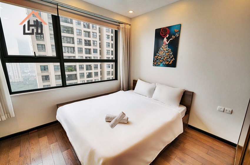 Nice 2 bedrooms condominium for rent in D’Capitale, Hanoi