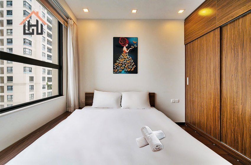 Nice 2 bedrooms condominium for rent in D’Capitale, Hanoi