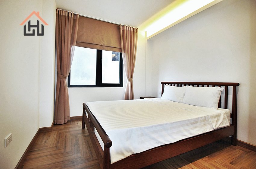 Nice two bedroom apartment with a balcony for rent in Tay Ho, Hanoi