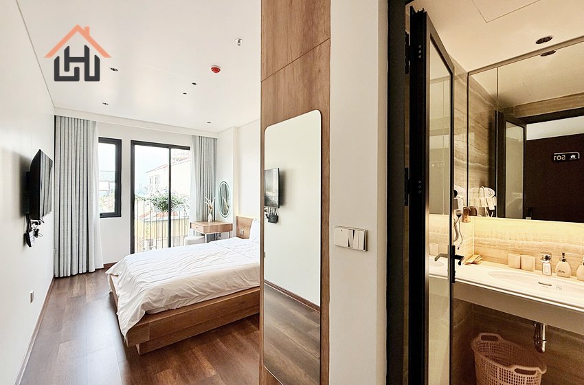 Cosy studio apartment for rent in Ba Dinh, Hanoi