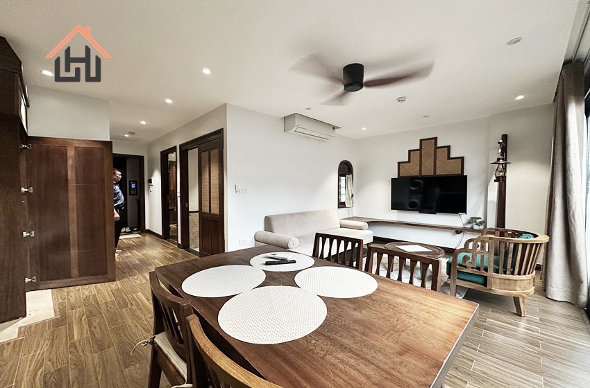 Nice two bedroom apartment for rent in Tay Ho, Hanoi