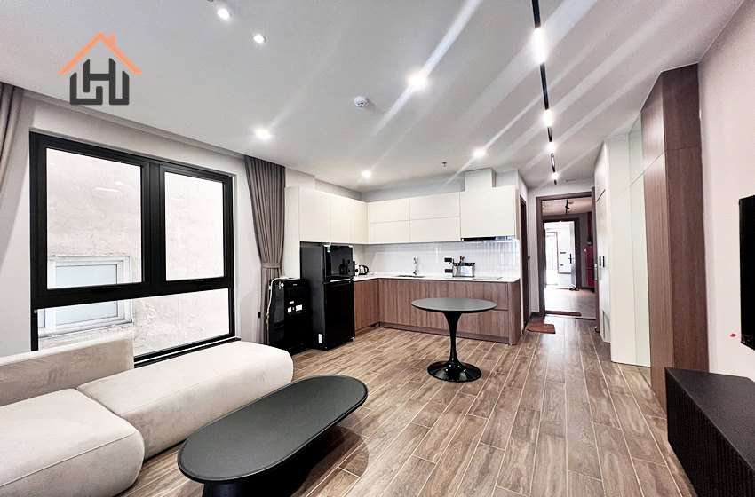 New 1 bedroom apartment with a balcony in Hoan Kiem area, Hanoi