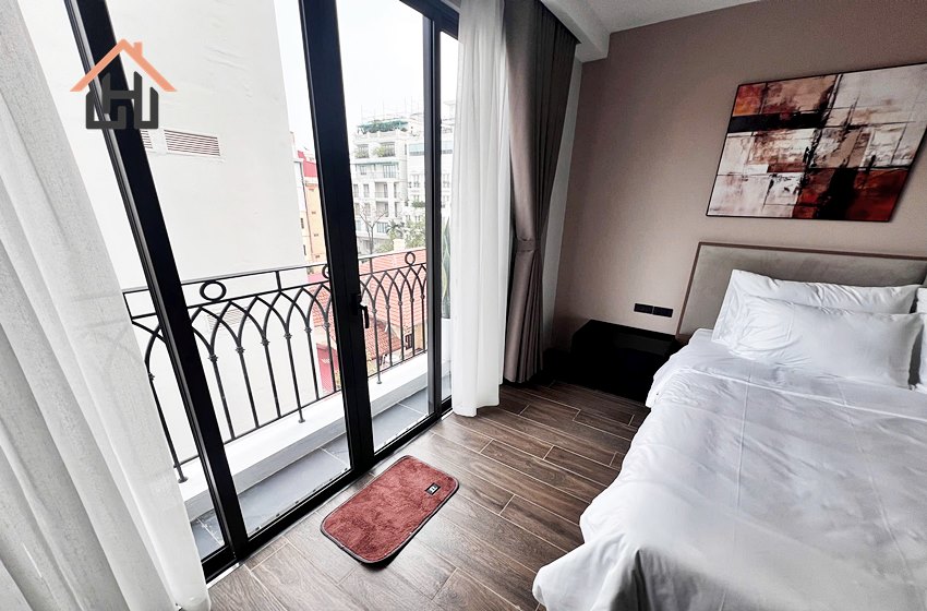 New 1 bedroom apartment with a balcony in Hoan Kiem area, Hanoi