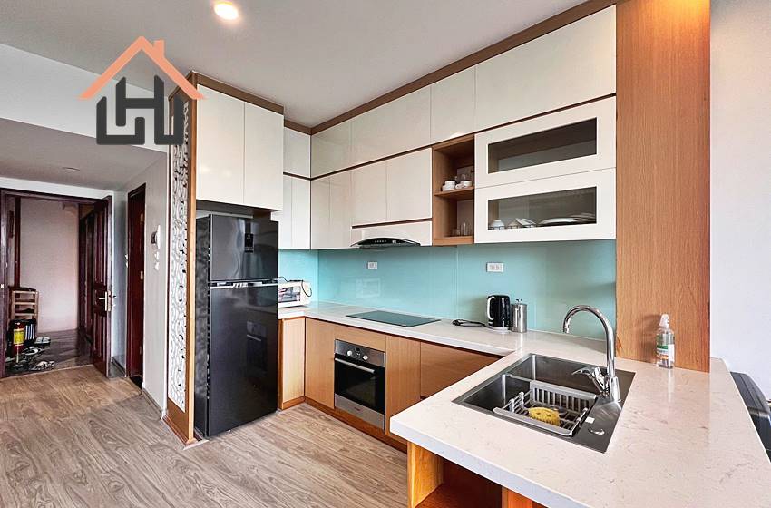 Bright 2-bedroom apartment in Truc Bạch for rent