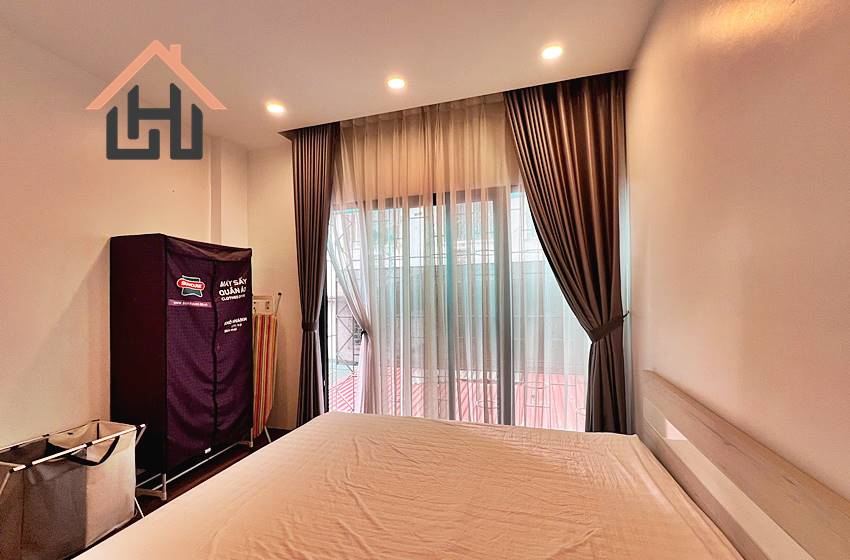 Bright 2-bedroom apartment in Truc Bạch for rent