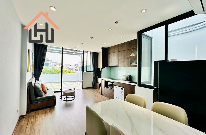 Cozy 1-Bedroom Apartment for Rent on Vu Mien Street, Tay Ho