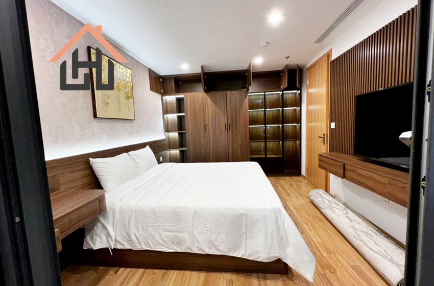 A charming 1-bedroom serviced apartment is now available for rent in Tay Ho, Hanoi