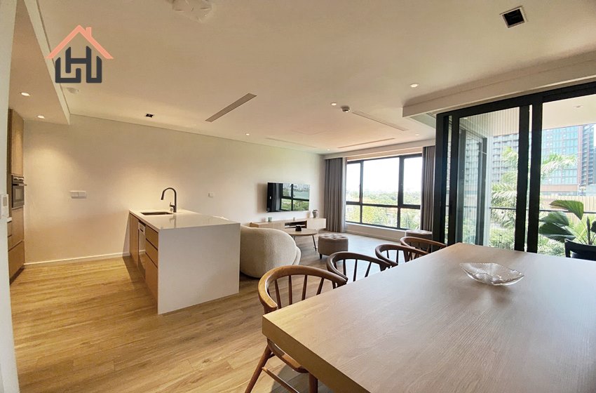 Modern 3 bedroom apartment for rent in Tay Ho, Hanoi