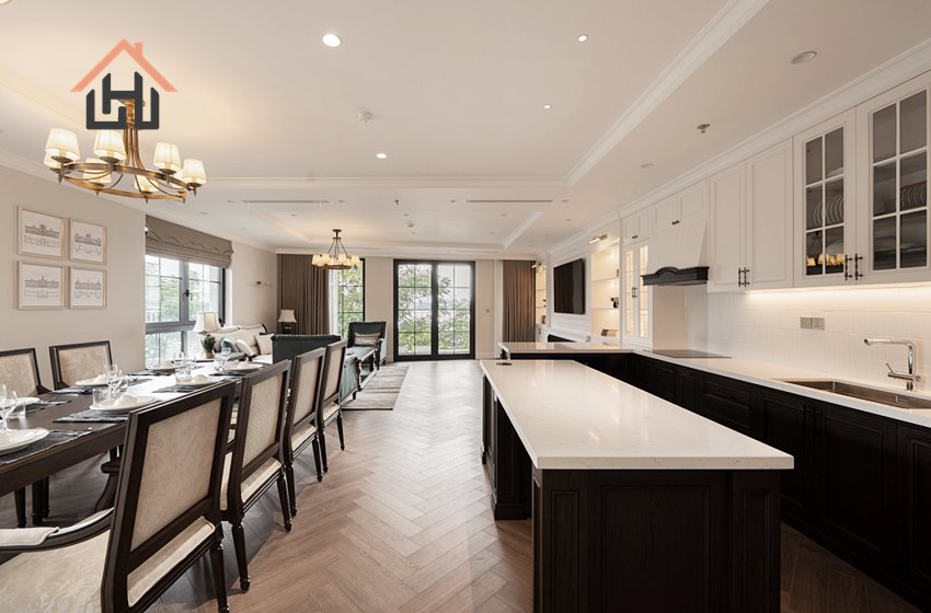Luxury 4 bedroom apartment with lake view for rent in Tay Ho, Hanoi