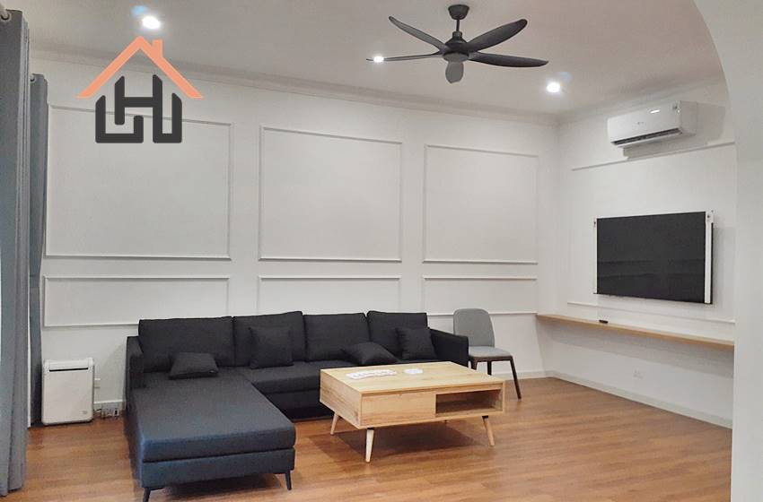 Spacious villa with 4 bedrooms for rent in Ciputra, Tay Ho, Hanoi