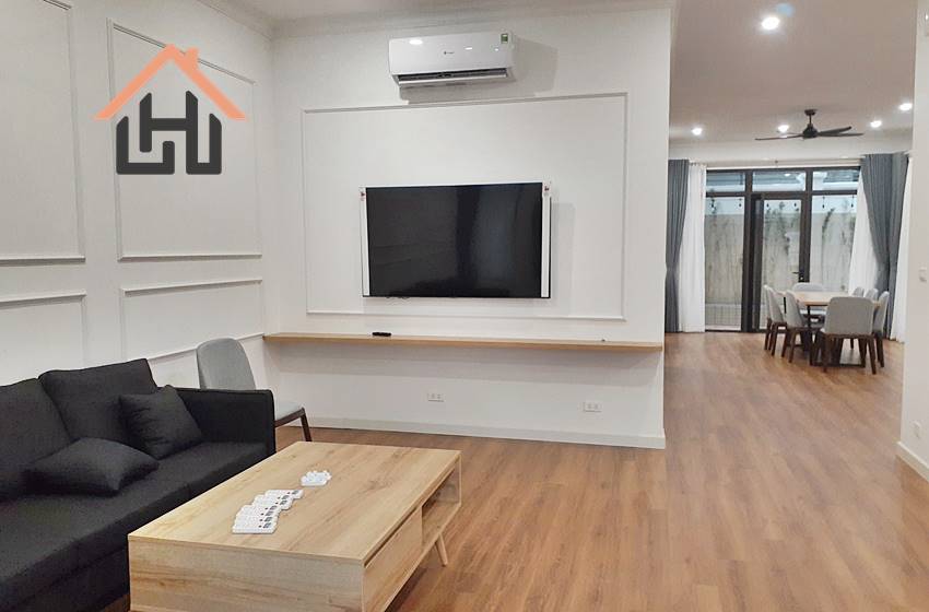 Spacious villa with 4 bedrooms for rent in Ciputra, Tay Ho, Hanoi