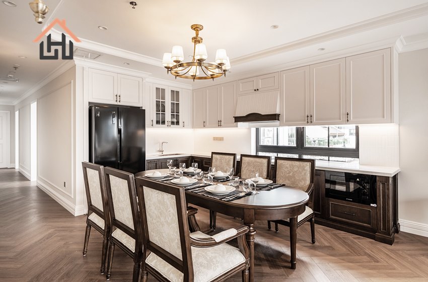 Gorgeous three bedroom apartment with lake view for rent in Tay Ho, Hanoi