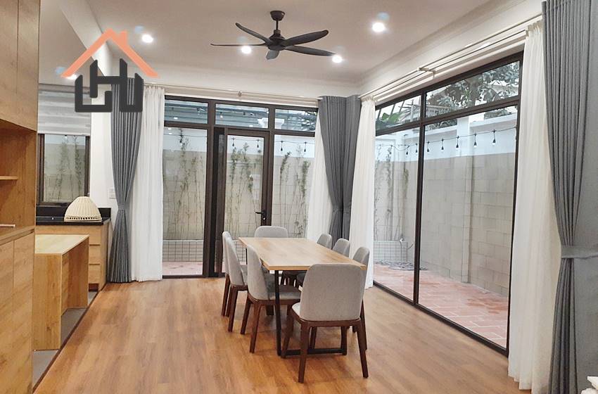 Spacious villa with 4 bedrooms for rent in Ciputra, Tay Ho, Hanoi
