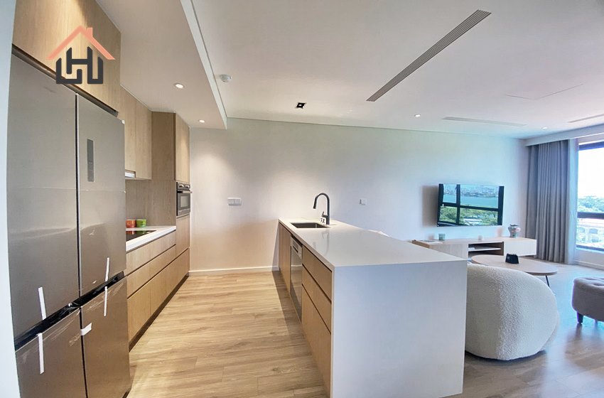 Modern 3 bedroom apartment for rent in Tay Ho, Hanoi