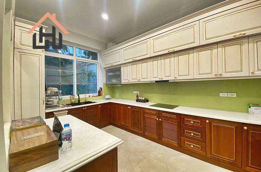 Four bedrooms villa for rent in Ciputra, Hanoi