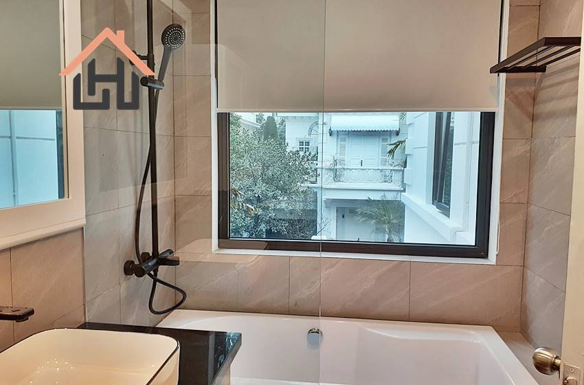 Spacious villa with 4 bedrooms for rent in Ciputra, Tay Ho, Hanoi
