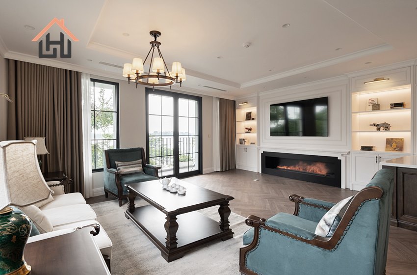 Luxury 4 bedroom apartment with lake view for rent in Tay Ho, Hanoi