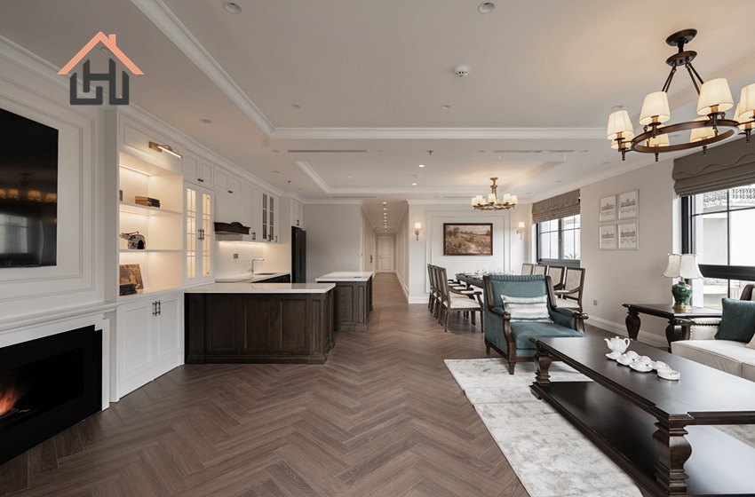 Luxury 4 bedroom apartment with lake view for rent in Tay Ho, Hanoi