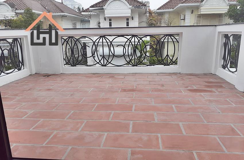 Spacious villa with 4 bedrooms for rent in Ciputra, Tay Ho, Hanoi
