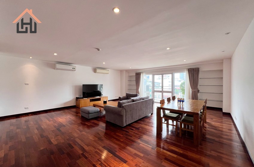 High floor apartment for rent in Elegant Ha Hoi in Hoan Kiem district
