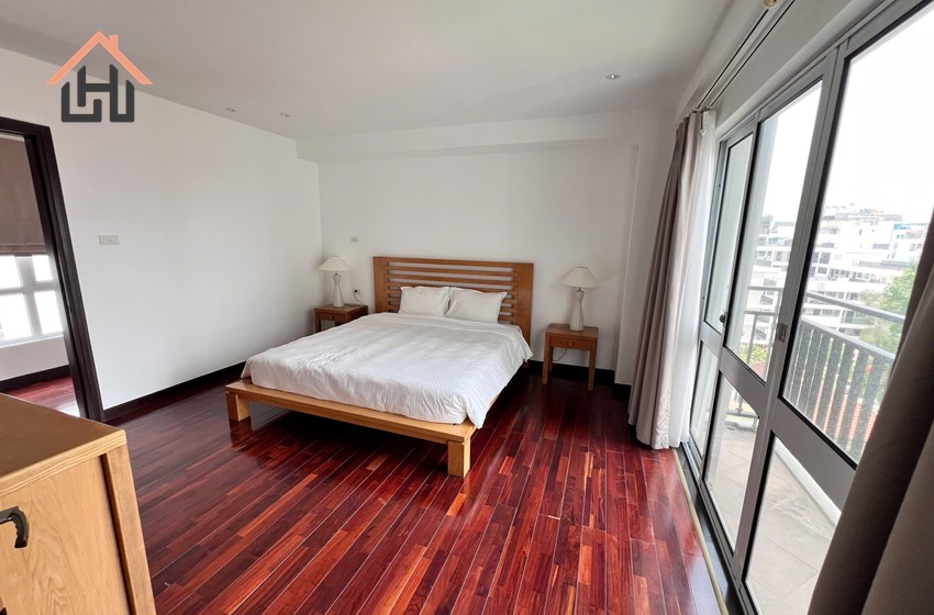 High floor apartment for rent in Elegant Ha Hoi in Hoan Kiem district