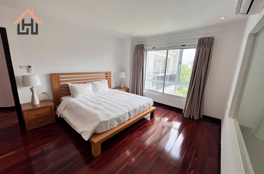 High floor apartment for rent in Elegant Ha Hoi in Hoan Kiem district