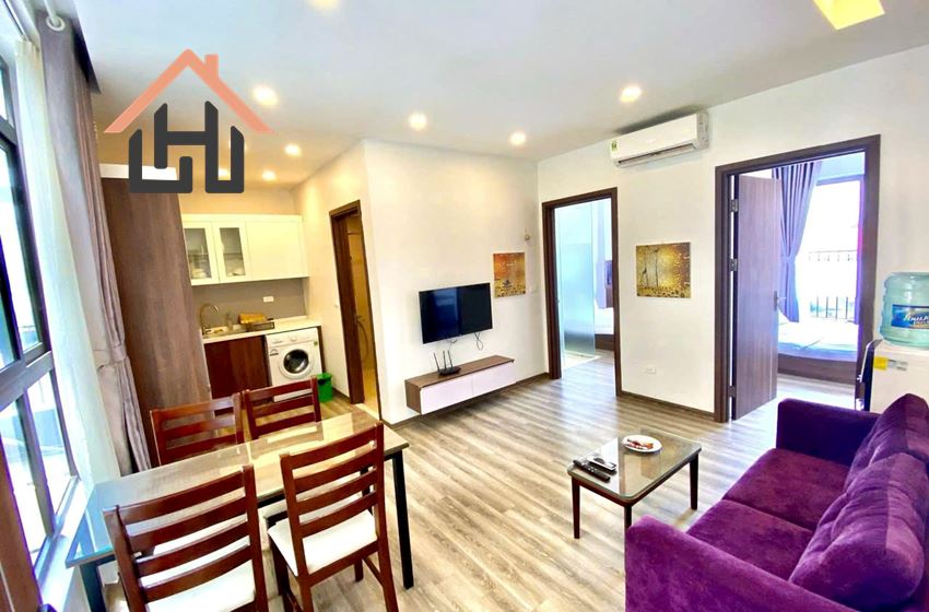 Bright 02 bedroom apartment for rent in Tay Ho, Hanoi